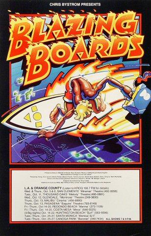 Blazing Boards Poster