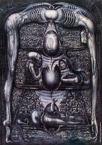 Hieroglyphen Poster