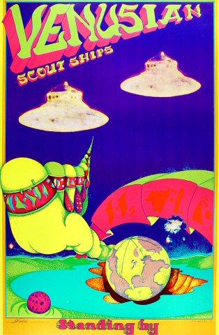 Venusian Scout Ships Poster