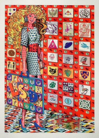 Barbie On Acid Poster