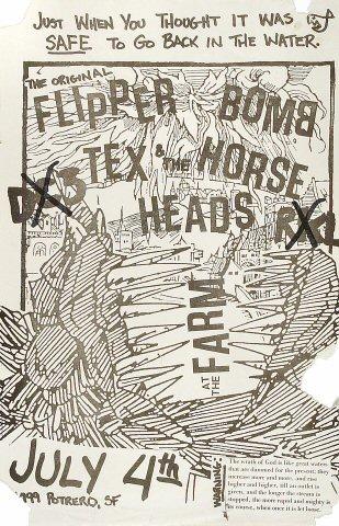 Flipper Bomb Tex Poster