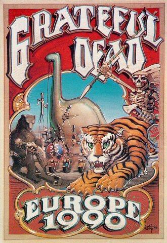 Grateful Dead Postcard