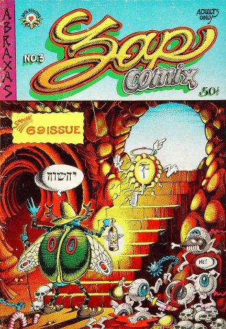 Apex Novelties: Zap Comix #3 Handbill