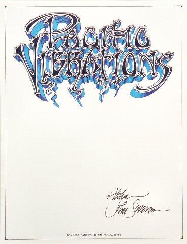 Pacific Vibrations Handbill