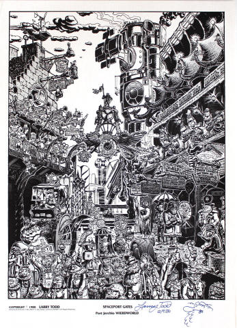 The Portfolio of Underground Art Poster