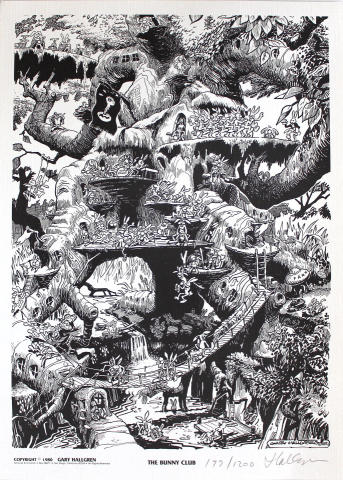 The Portfolio of Underground Art Poster
