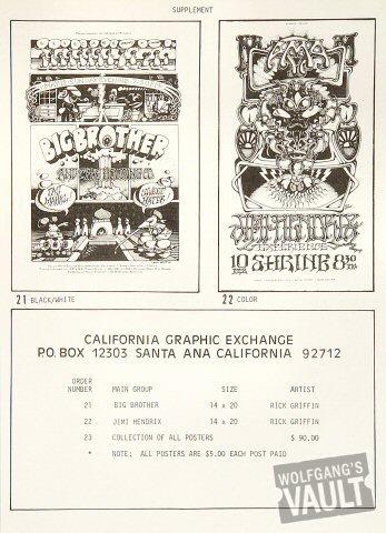 California Graphic Exchange Handbill