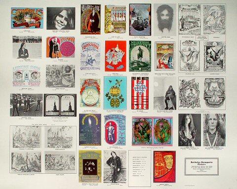 Catalog of Berkeley Bonaparte Posters Poster