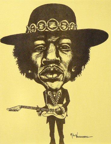 Jimi Hendrix Handbill