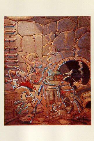 Underground Artists Postcard