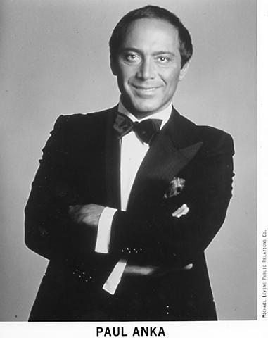 Paul Anka Promo Print
