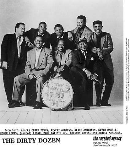 The Dirty Dozen Brass Band Promo Print