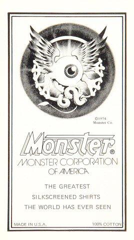 Monster Co. Handbill