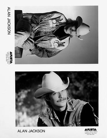 Alan Jackson Promo Print
