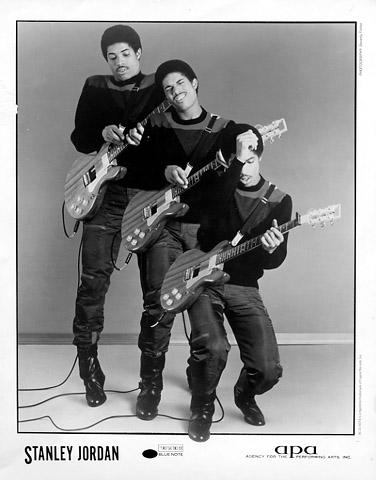 Stanley Jordan Promo Print