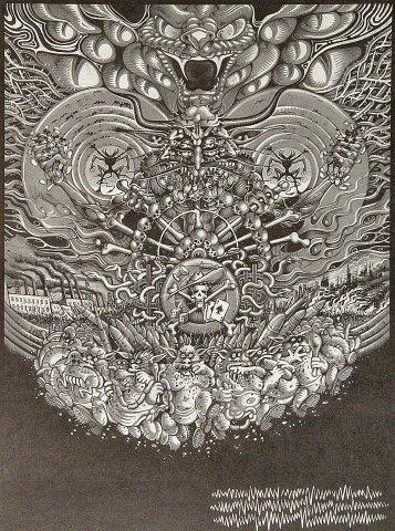 Rick Griffin Comix Art Handbill