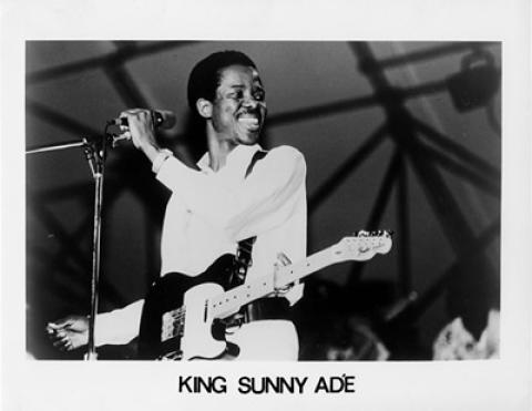 King Sunny Ade Promo Print