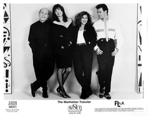 Manhattan Transfer Promo Print
