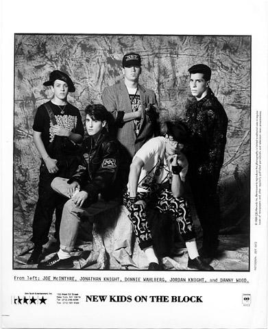 New Kids On The Block Promo Print
