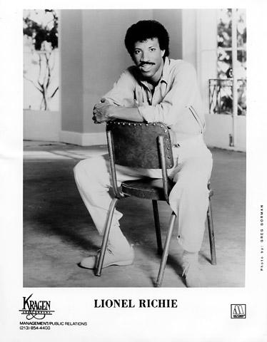 Lionel Richie Promo Print