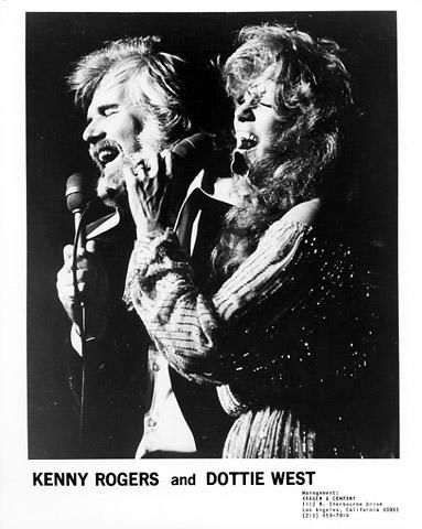 Kenny Rogers Promo Print