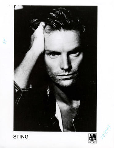 Sting Promo Print