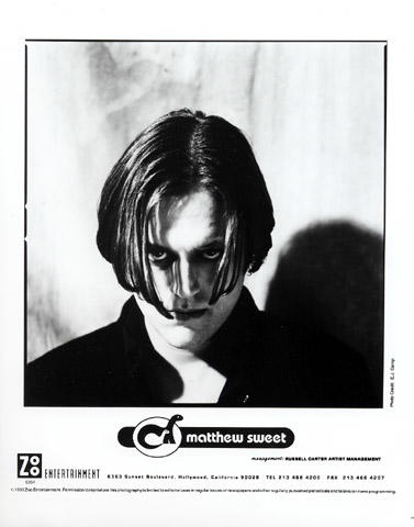 Matthew Sweet Promo Print