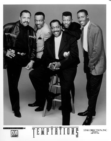 The Temptations Promo Print