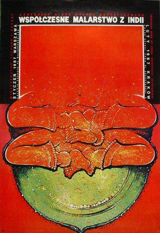 Wspolczesne Malarstwo Z Indii Poster