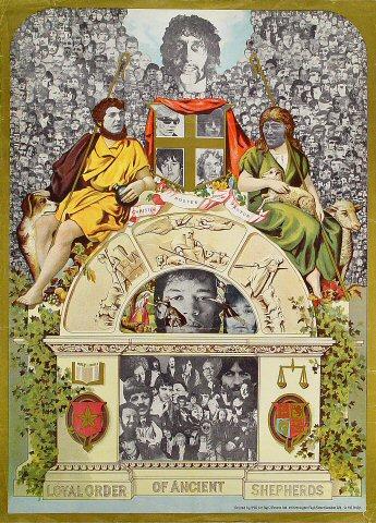 Loyal Order Of Ancient Shepherds Poster