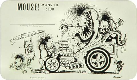 Mouse Monster Club Handbill