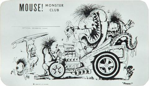 Mouse Monster Club Handbill