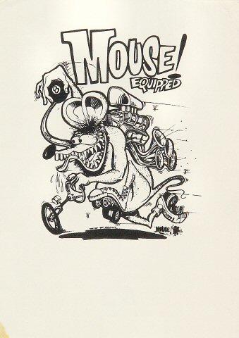 Mouse Equipped Handbill