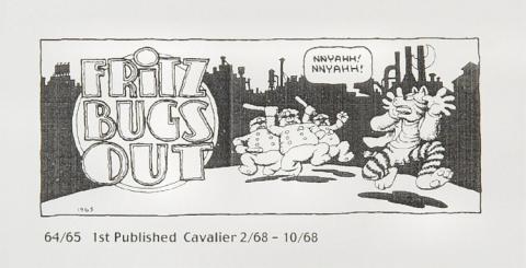 Fritz Bugs Out Handbill