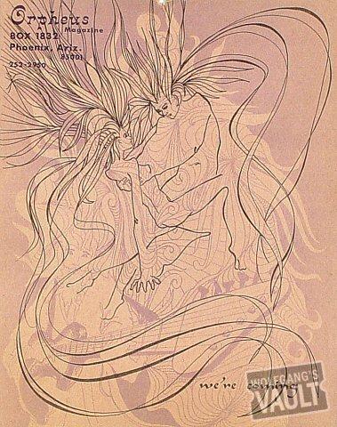 Orpheus Magazine Postcard