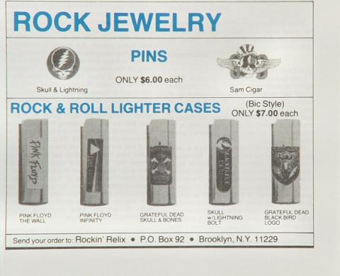 Grateful Dead Handbill