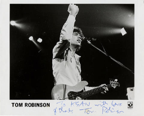 Tom Robinson Promo Print
