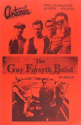 The Guy Forsyth Band Poster