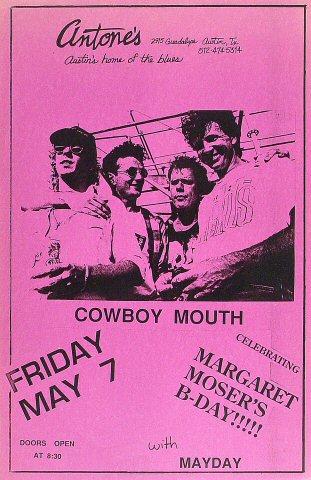 Cowboy Mouth Poster