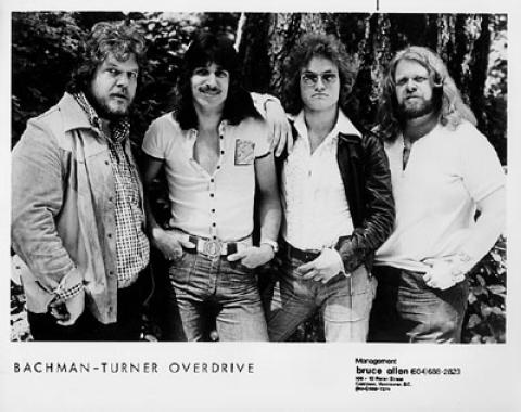 Bachman-Turner Overdrive Promo Print