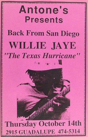 Willie Jaye Poster