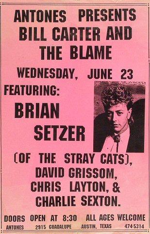 Bill Carter and the Blame Poster