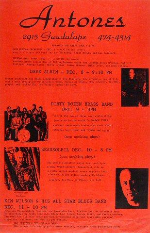 Dave Alvin Poster