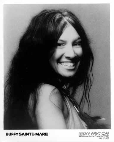 Buffy Sainte-Marie Promo Print