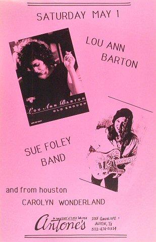 Lou Ann Barton Poster