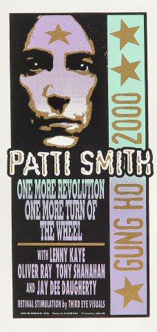 Patti Smith Handbill