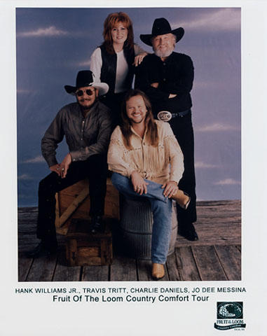 Hank Williams Jr. Promo Print