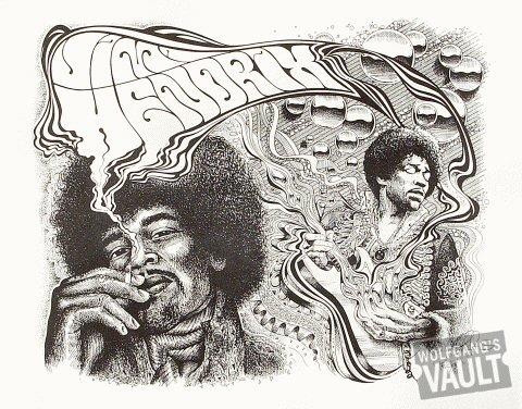 Jimi Hendrix Poster