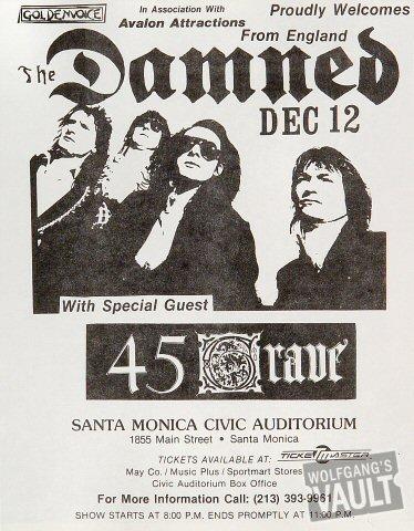 The Damned Handbill
