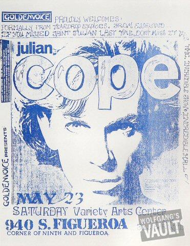 Julian Cope Handbill